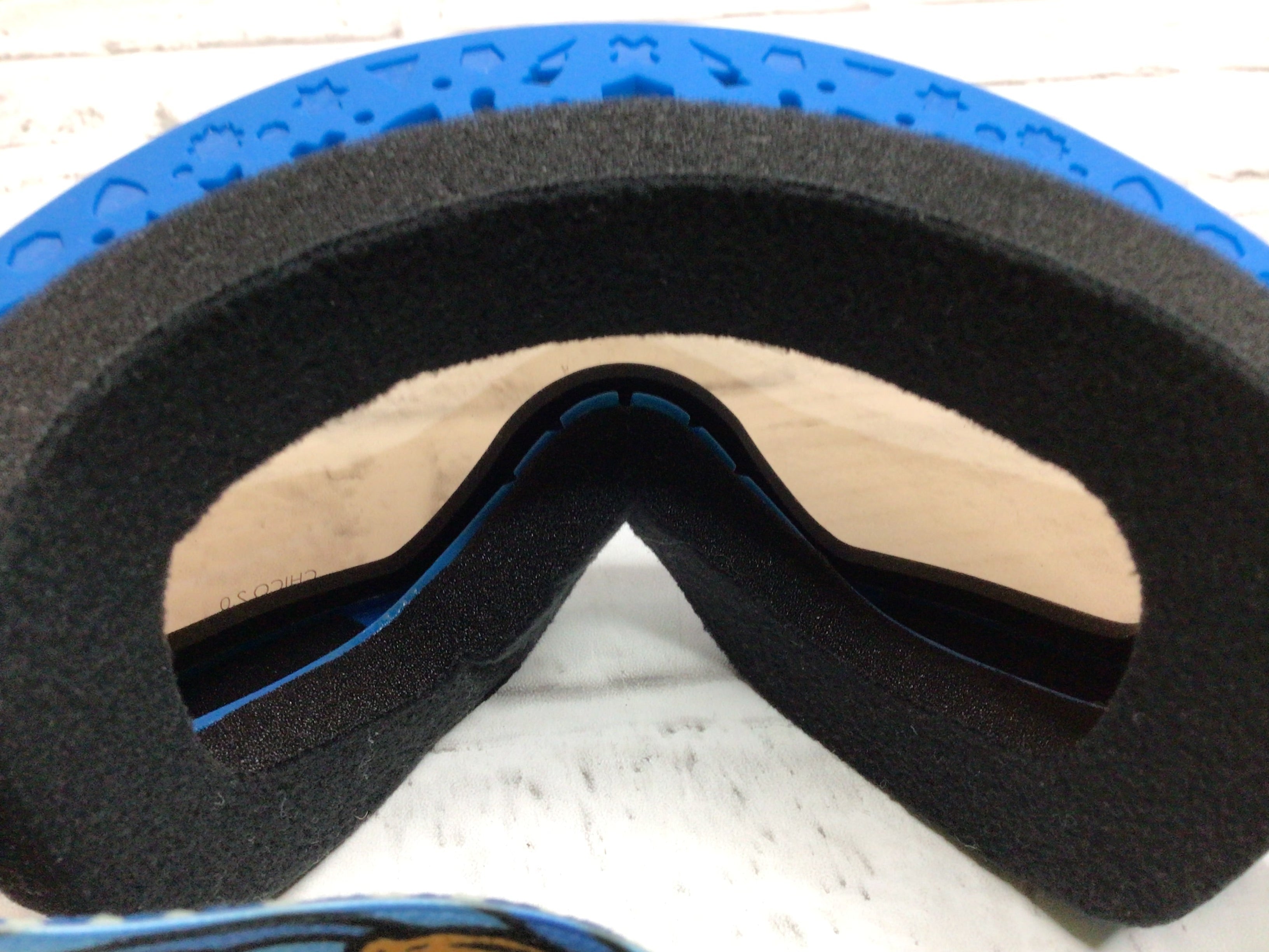 GIRO Spur CP Blue Shreddy Yeti Snow Helmet/Goggles SIZE Youth Extra Small (XS) (8097250312430)